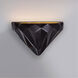Ambiance 1 Light 12 inch Matte Black ADA Wall Sconce Wall Light