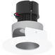 Pearl Haze Pinhole / Bright White Flange LED Round Adjustable Pinhole Retrofit in 2700K, Haze / Bright White, 4" Retrofit