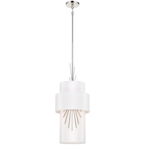 Gramercy 1 Light 11.88 inch Polished Nickel Mini Pendant Ceiling Light