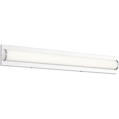 Psyra LED 34 inch Chrome Bath Vanity Light Wall Light