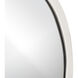 Flex 30 X 16 inch Nickel with Clear Wall Mirror, Large