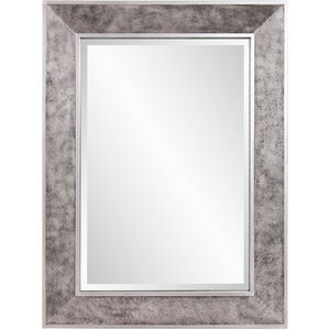 Corbin 40 X 30 inch Textured Silver Wall Mirror