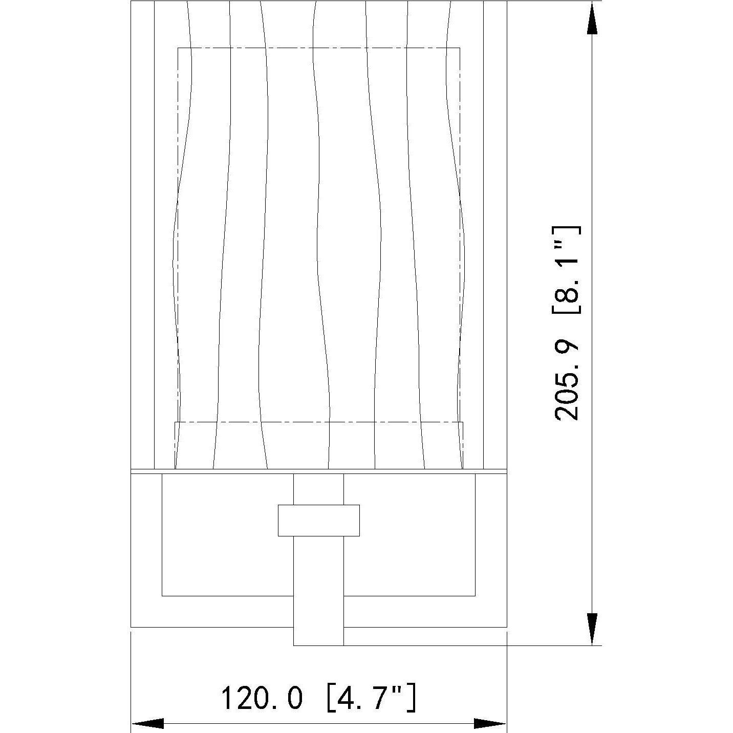 Grayson 1 Light 4.75 inch Chrome Wall Sconce Wall Light