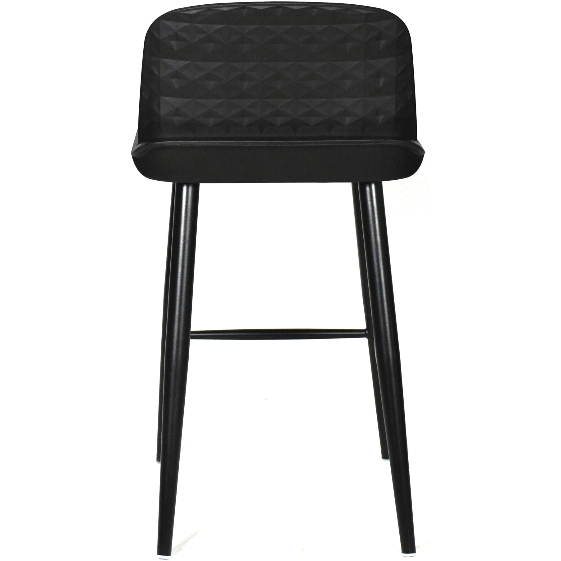 Looey 34 inch Black Counter Stool