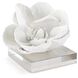 Magnolia 6 X 5 inch Sculpture in White