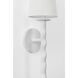 Alvaro 1 Light 5.5 inch Gesso White Wall Sconce Wall Light