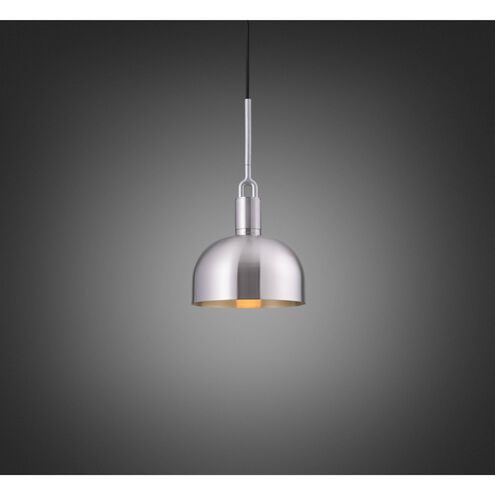 Forked LED 9.84 inch Steel Pendant Ceiling Light