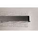 Ripple LED 4.75 inch Polished Chrome Bath Vanity Wall Light