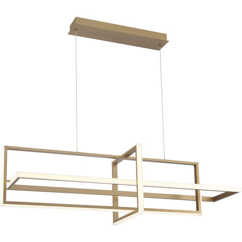 Bordo LED 15.75 inch Gold Chandelier Ceiling Light