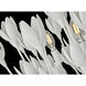 Lisa McDennon Flora 20 inch Textured Plaster Indoor Foyer Semi-Flush Mount Ceiling Light