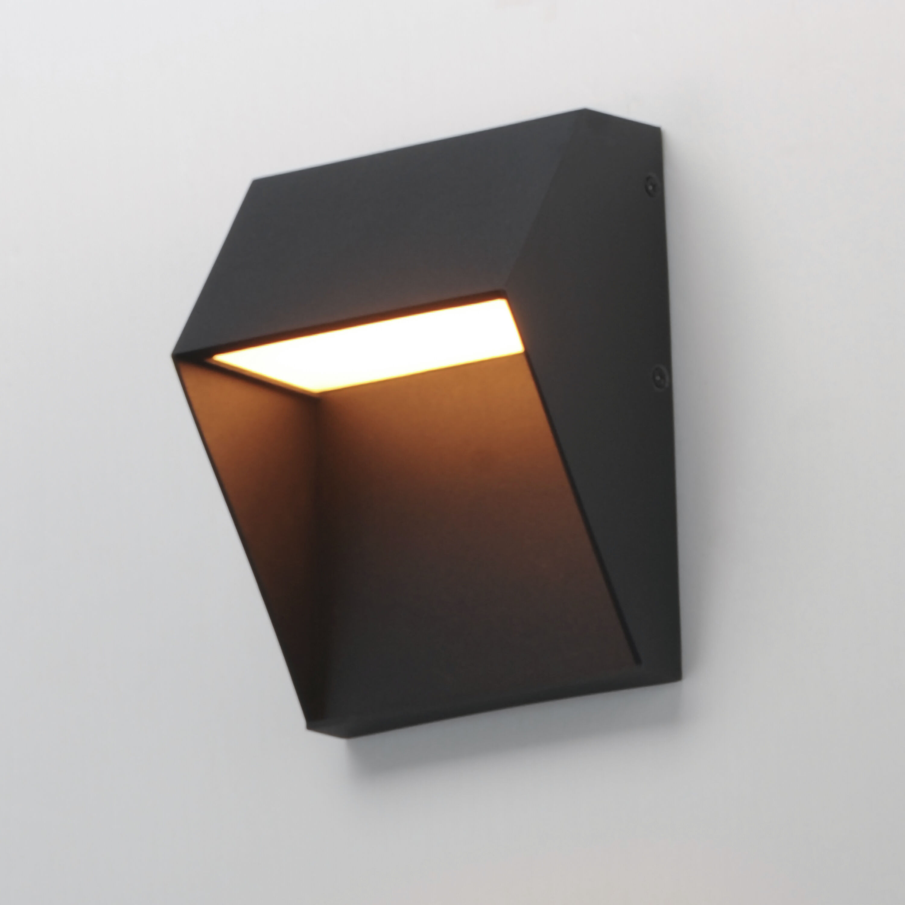 Cliffsedge VX LED 8 inch Black Outdoor Wall Mount