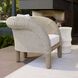 Fielder Pearl and Dune with Wheat Outdoor Lounge Chair