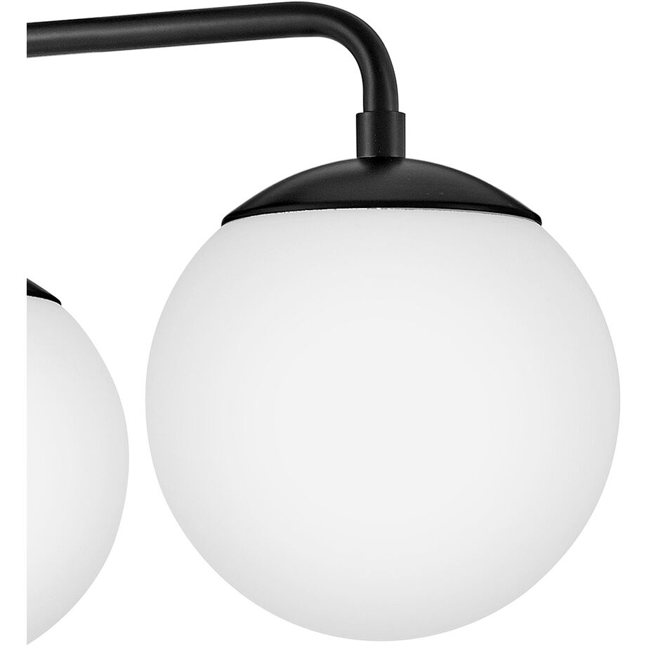 Julep LED 20 inch Black Foyer Light Ceiling Light, Semi-Flush Mount