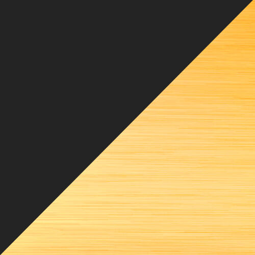 Anson LED 23.5 inch Matte Black and Gold Pendant Ceiling Light