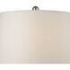 Hammered Glass 27 inch 150 watt Blue Table Lamp Portable Light in Incandescent, 3-Way