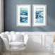 Abstract Collection Contemporary Style In Chrome-Silver Framed Art