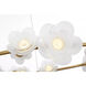 Barbara Barry Petaluma LED 34.5 inch Soft Lacquered Brass Ring Chandelier Ceiling Light