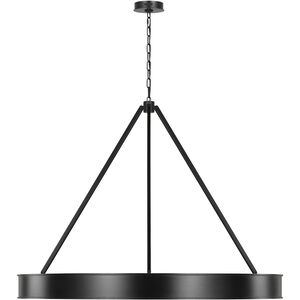 Leonard LED 48 inch Aged Iron Chandelier Ceiling Light