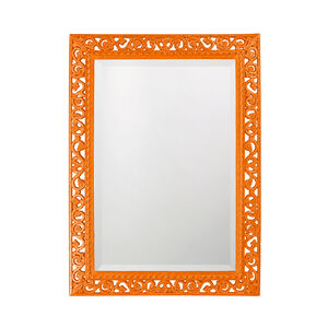 Bristol 36 X 26 inch Glossy Orange Wall Mirror