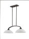 Somerset 2 Light 34 inch English Bronze Linear Chandelier Ceiling Light