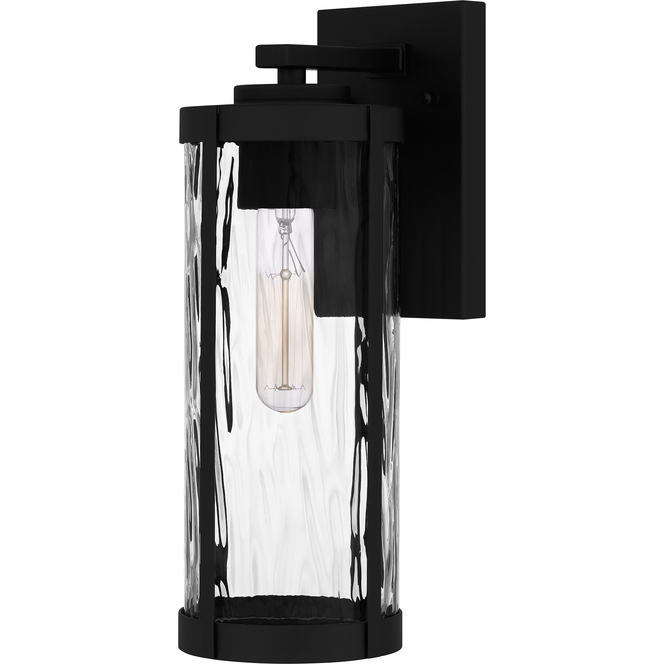 Culpo 1 Light 14 inch Matte Black Outdoor Wall Lantern