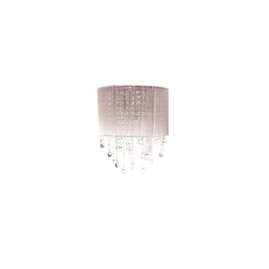 Beverly Dr. Wall Sconce Wall Light in Silver Silk String