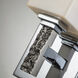Jack 1 Light 5 inch Polished Chrome Bath Bar Wall Light