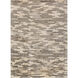 Platinum 36 X 24 inch Black and Neutral Area Rug, Viscose