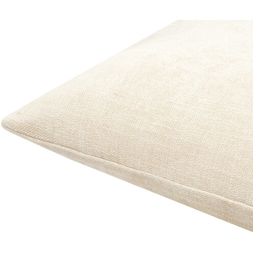 Zunaira 22 X 22 inch Champagne/Pearl/Ivory Accent Pillow