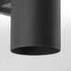Cylinder Outdoor Wall Mount Up/Down Cylinder in Black, LED Lamping, Progress LED