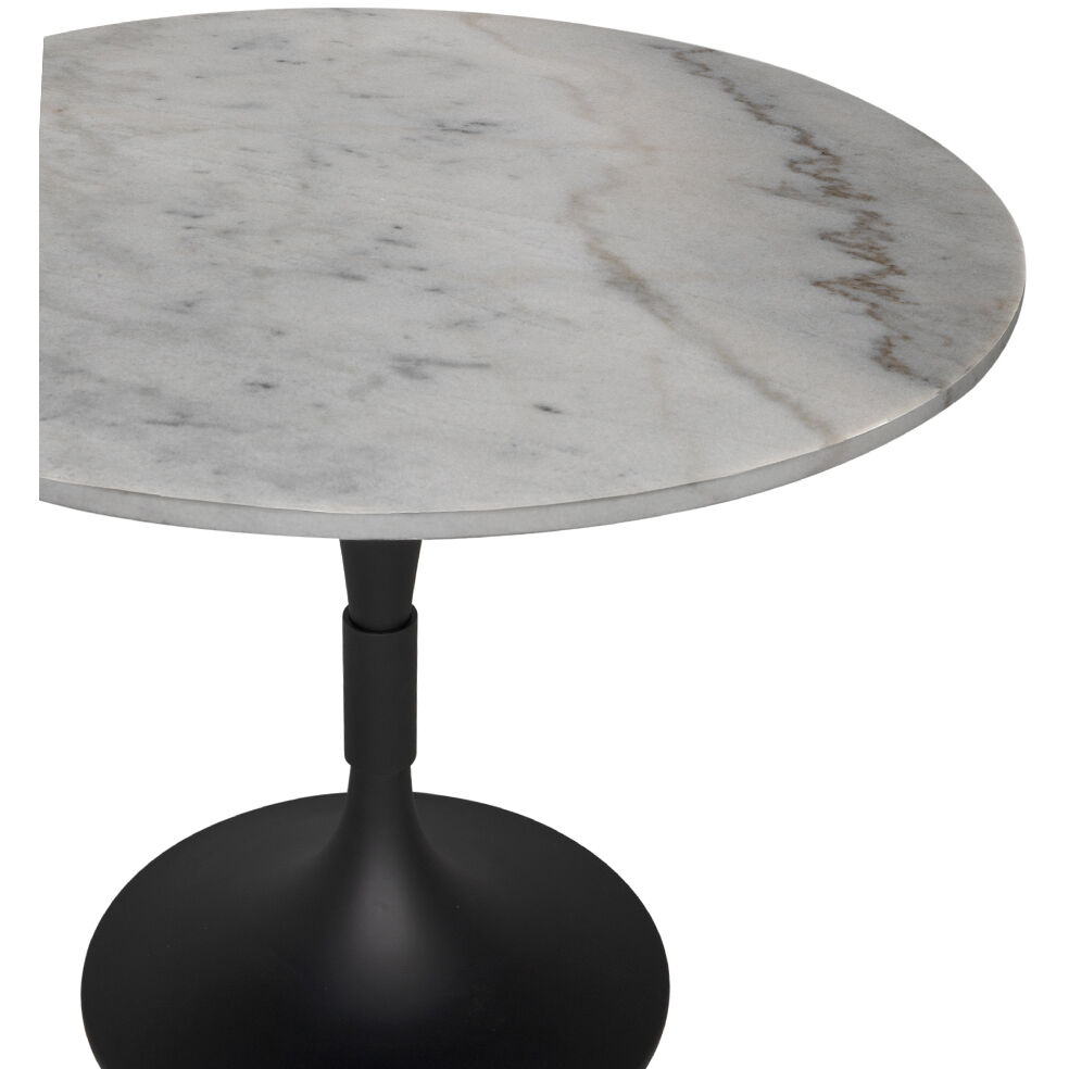 Jamna 36 X 36 inch Matte Black Dining Table