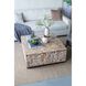 Mireille 39.4 X 39.4 inch Brown/Black Coffee Table