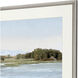 Waterside Collection Blue Framed Art