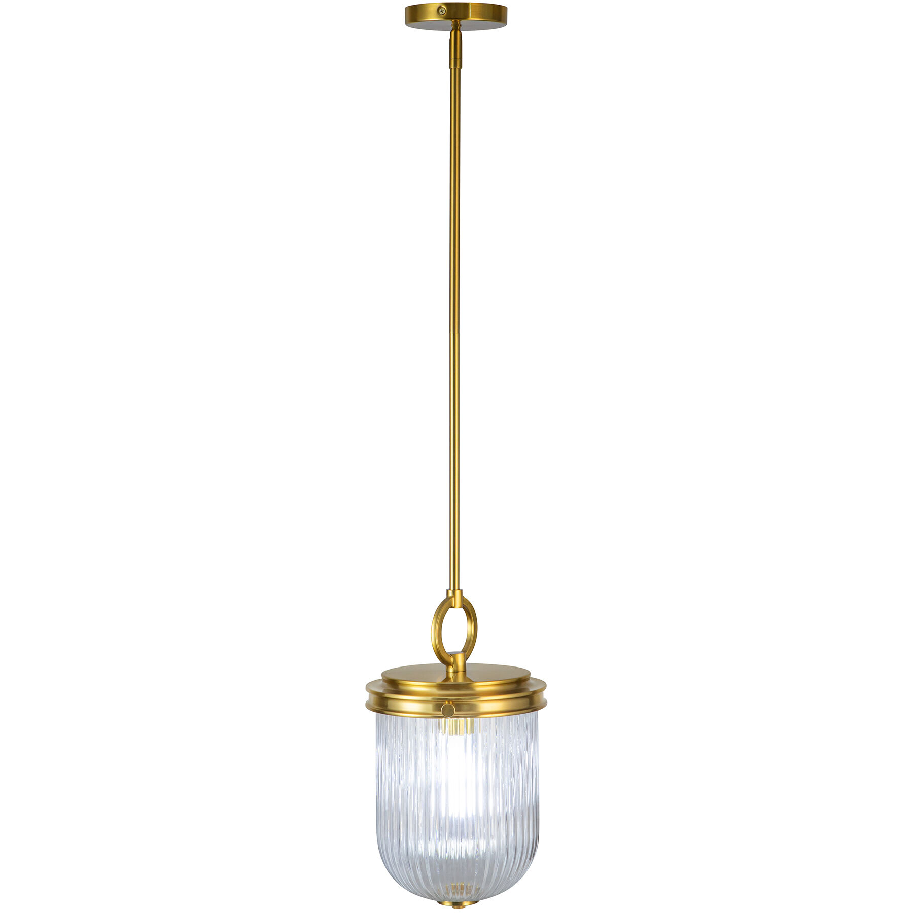 Myla 1 Light 8.6 inch Vintage Brass Pendant Ceiling Light