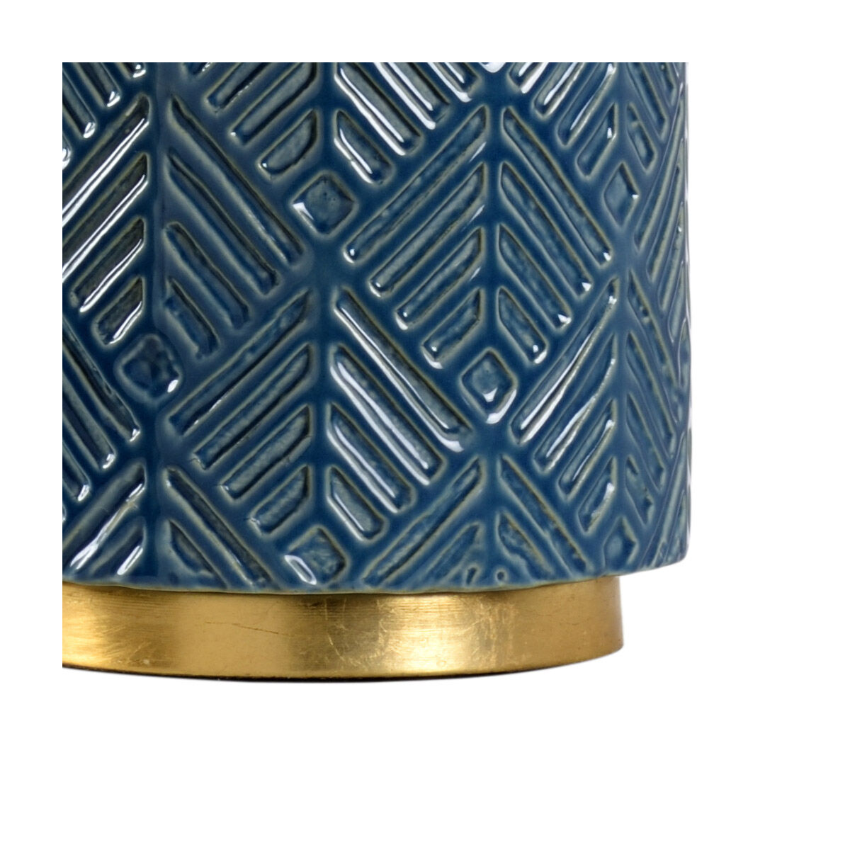 Wildwood 30 inch 100 watt Denim Glaze Table Lamp Portable Light