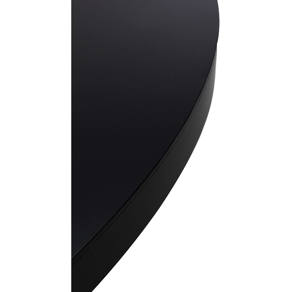 Marlow 59 X 59 inch Matte Black Dining Table