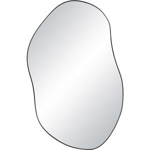 Jane 45.25 X 30 inch Matte Black Wall Mirror