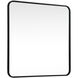 Evermore 30 X 30 inch Black Vanity Mirror