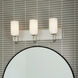 Solia LED 24 inch Polished Nickel with Satin Nickel Bathroom Vanity Light Wall Light