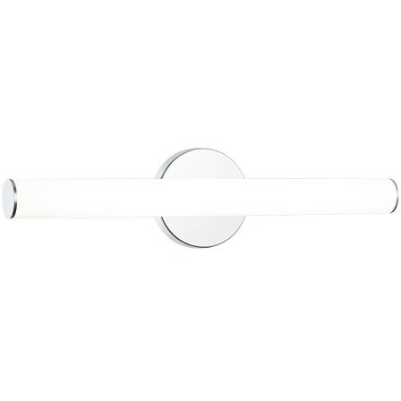 Bowie LED 17.5 inch Chrome Bath Vanity Light Wall Light