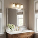 Vinton 3 Light 20.75 inch Satin Brass Bath Sconce Wall Light in Incandescent