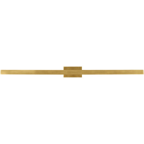 Sean Lavin Dessau 24.9 watt Natural Brass Picture Light Wall Light, Integrated LED