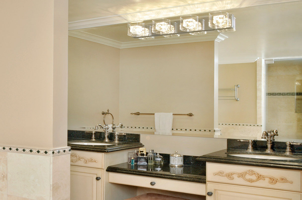 Gem 6 Light 27 inch Polished Chrome Flush Mount Ceiling Light