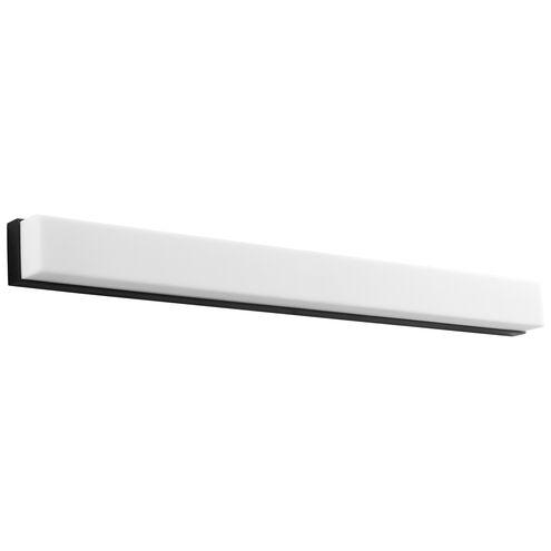 Adagio 1 Light 27 inch Black Vanity Light Wall Light