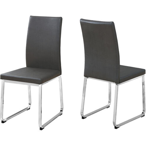 Plymouth Grey Dining Chair, 2-Piece Set