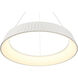 Star Gate LED 33.25 inch White Pendant Ceiling Light