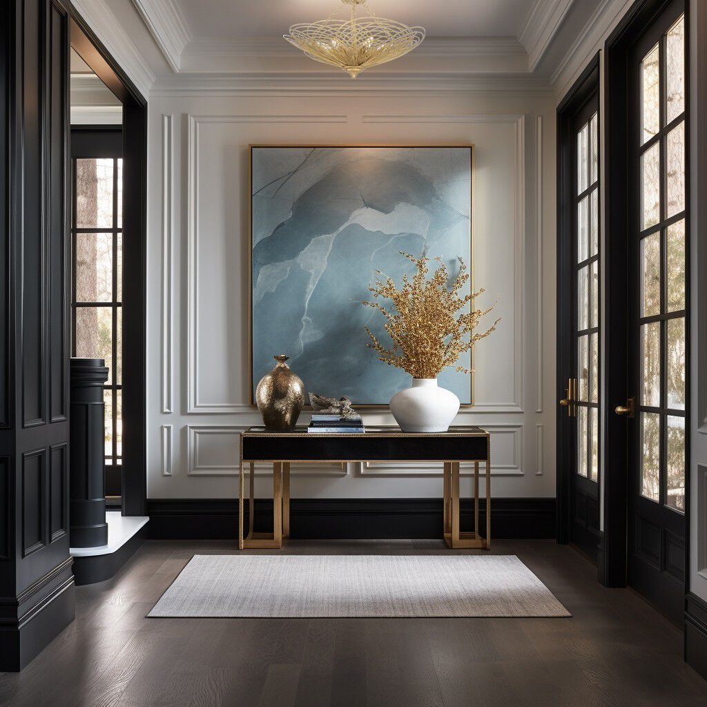 Doral 6 Light 24 inch Renaissance Gold Semi Flush Ceiling Light