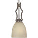 Triton 1 Light 5 inch Sable Bronze Mini Pendant Ceiling Light