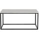 Manning 40.5 X 24.5 inch Matte Black Coffee Table