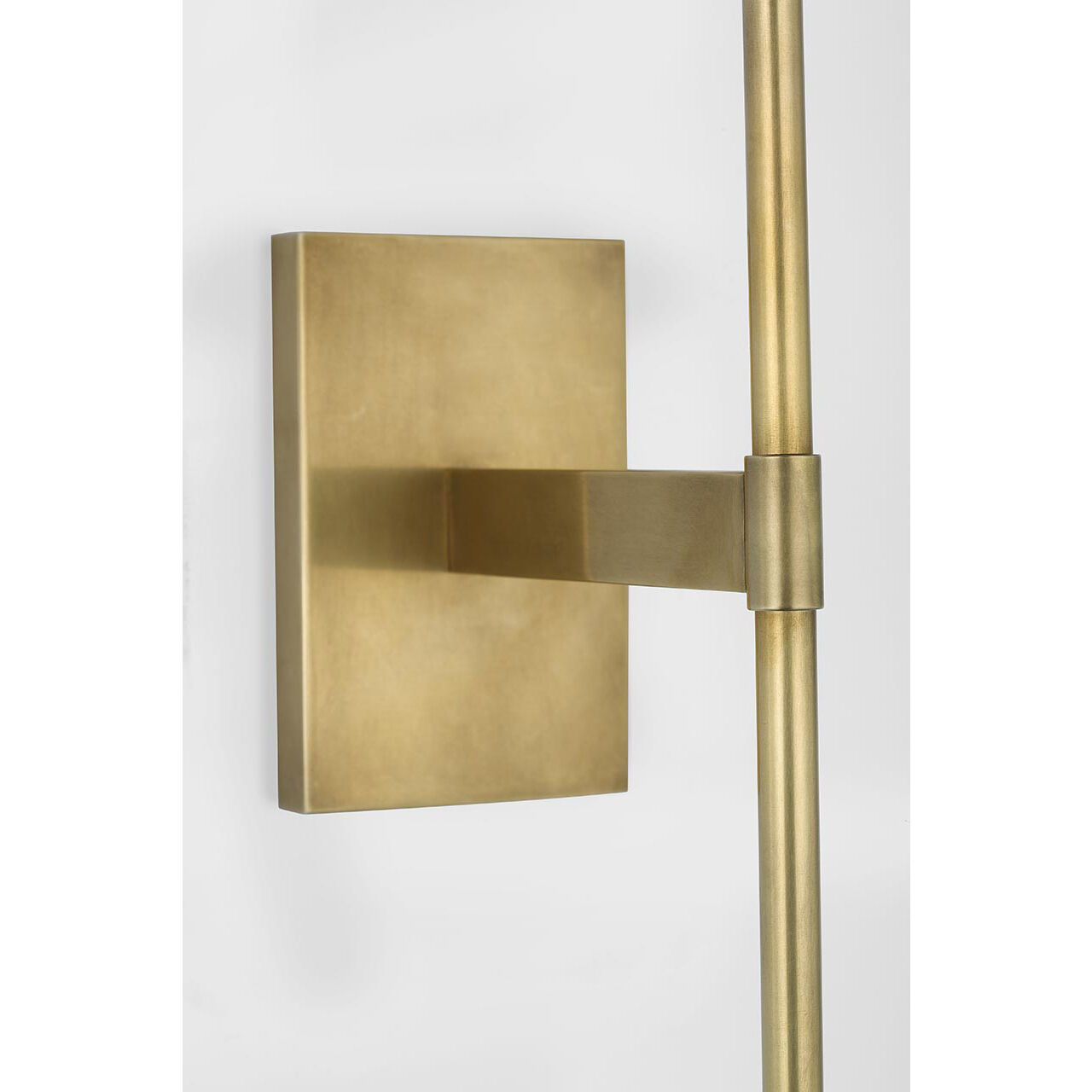 Waterford Blaze Tail Sconce Wall Light in Natural Brass